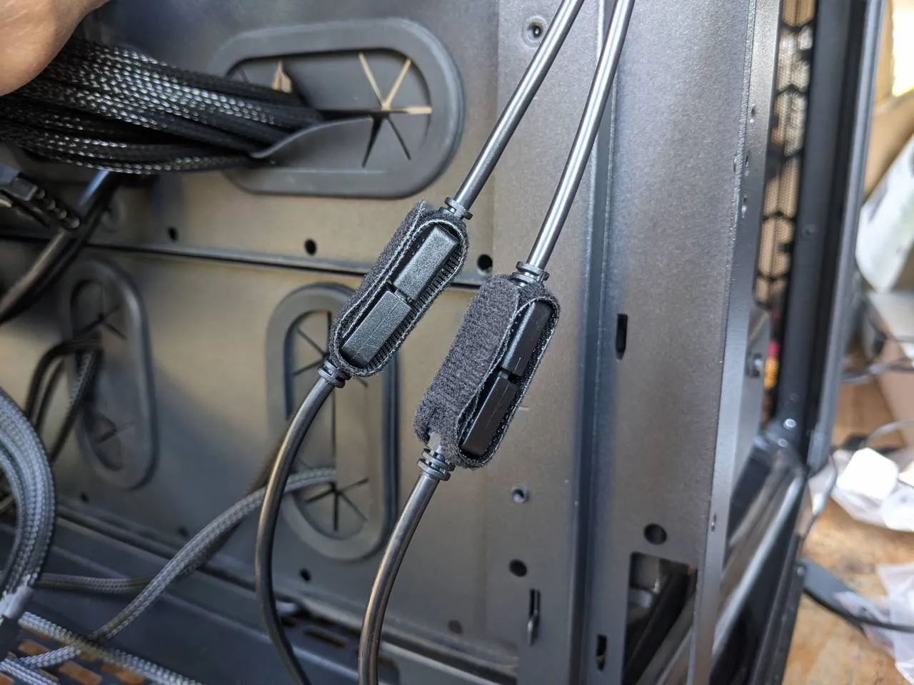 Secured A-RGB connections for other side
