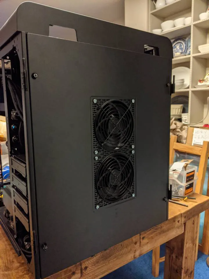 Rear panel, full view