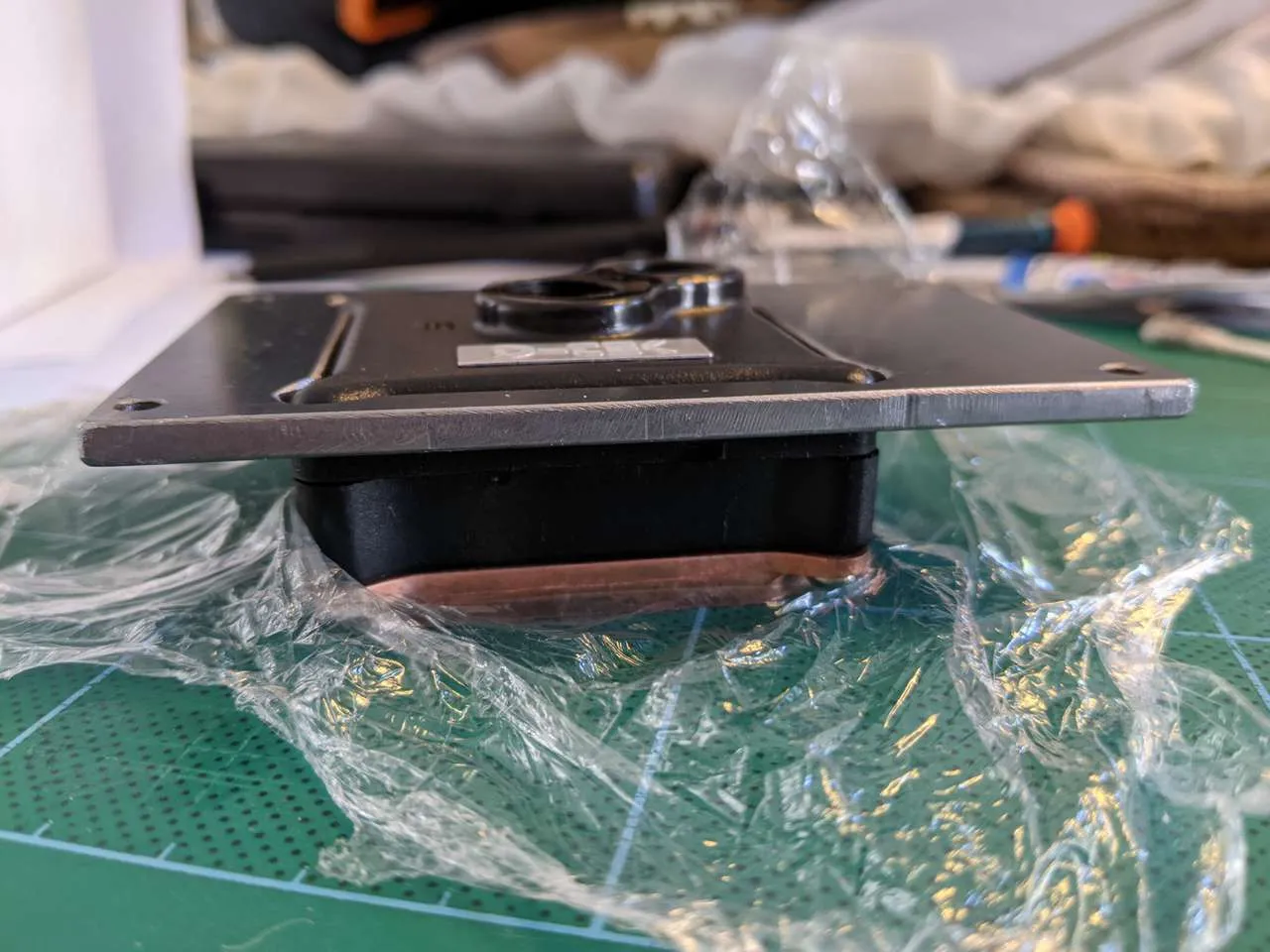 New bracket - side view