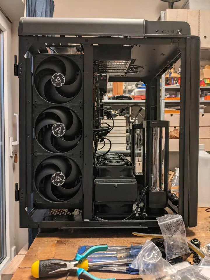 CE 420 with gaskets, test fit