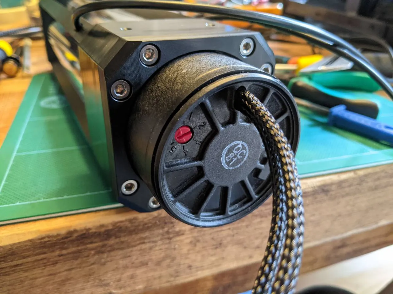 Pump installed in reservoir base