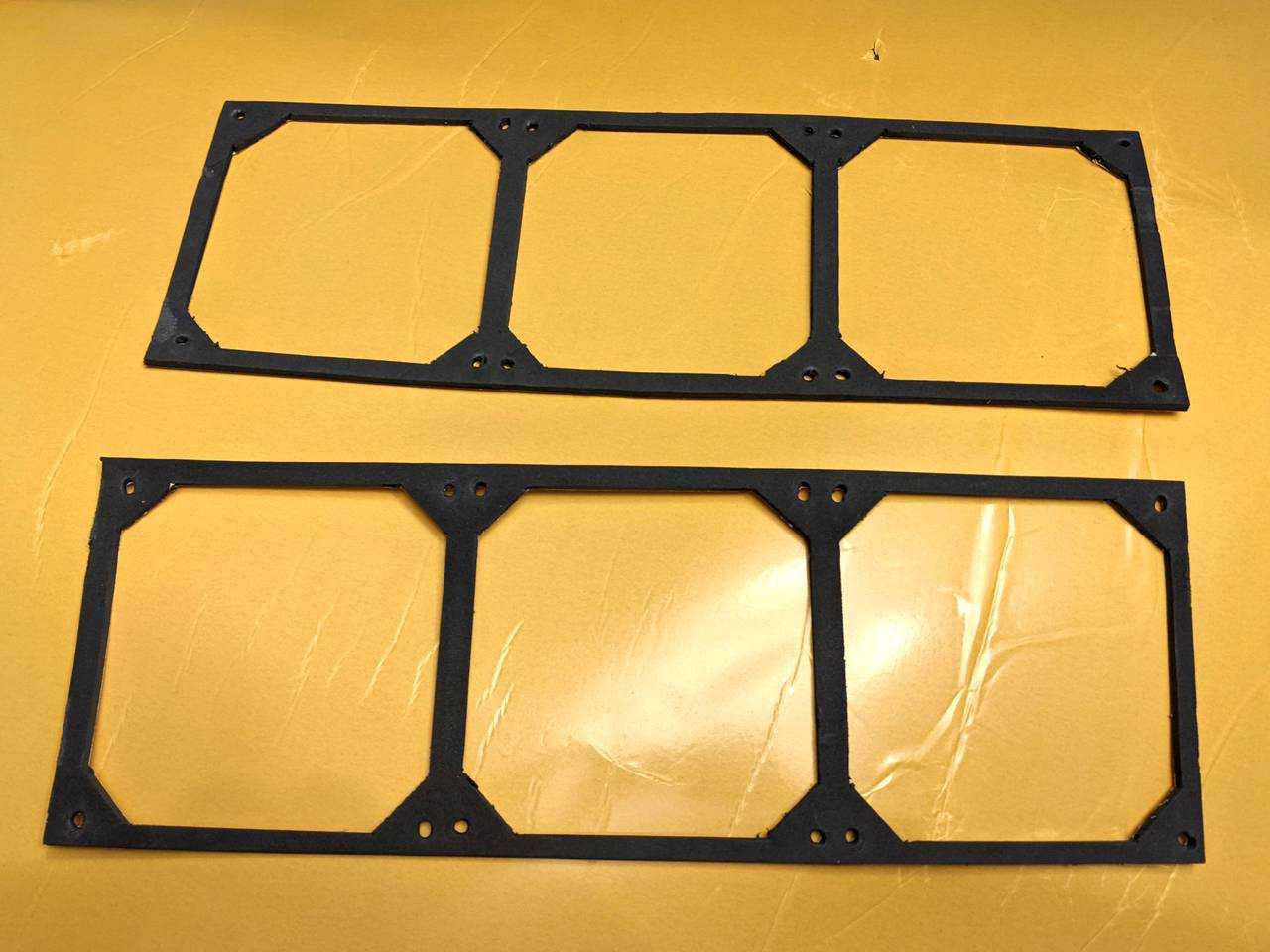 Radiator Gaskets for EK CoolStream CE 420 and Thermochill PA120.3 cover image