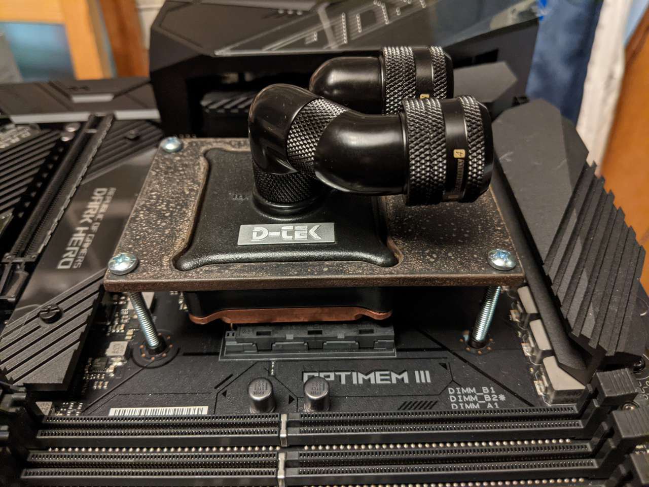 Test fit - side view